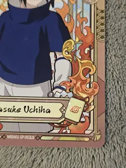 Sasuke Uchiha NARUTO NRSA01-SP-002L5 Naruto Kayou Card - ENGLISH - Heaven Scroll - Image 5