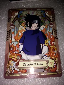 Sasuke Uchiha NARUTO NRSA01-SP-002L5 Naruto Kayou Card - ENGLISH - Heaven Scroll - Image 1