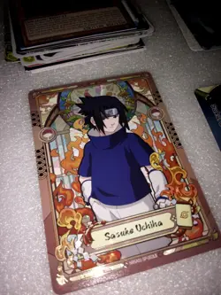 Sasuke Uchiha NARUTO NRSA01-SP-002L5 Naruto Kayou Card - ENGLISH - Heaven Scroll - Image 3