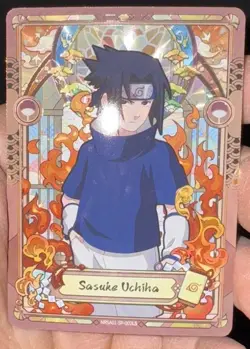 Sasuke Uchiha NARUTO NRSA01-SP-002L5 Naruto Kayou Card - ENGLISH - Heaven Scroll - Image 1