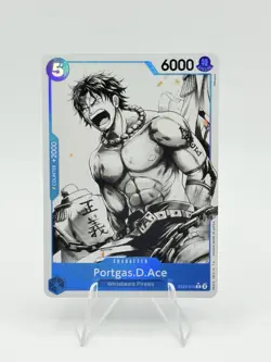 One Piece TCG - Portgas D. Ace Alt Art English - ST22-010 - ST22 Ace & Newgate - Image 1