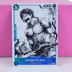 One Piece TCG - Portgas D. Ace Alt Art English - ST22-010 - ST22 Ace & Newgate - Image 1
