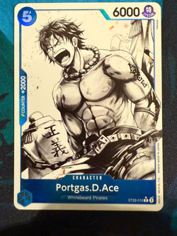 One Piece TCG - Portgas D. Ace - ST22-010 - ST22 Ace & Newgate Alt ART English - Image 1