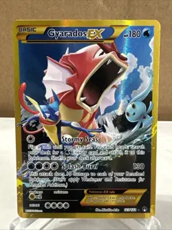 Gyarados EX 123/122 XY BREAKpoint 2016 Secret Rare SHINY Pokemon Card TCG LP - Image 1