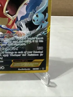 Gyarados EX 123/122 XY BREAKpoint 2016 Secret Rare SHINY Pokemon Card TCG LP - Image 3
