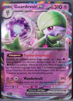Guardevoir ex 029/091 Paldeas Schicksale Pokemon Pokemon Karte Deutsch Near Mint - Image 1