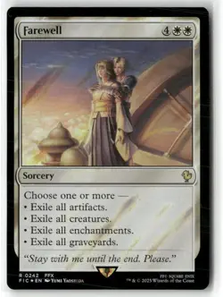 Farewell Commander: Final Fantasy Surge Foil NM - Image 1