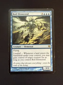 Roil Elemental 62 - R - Zendikar - Normal - MTG - LP - Image 1