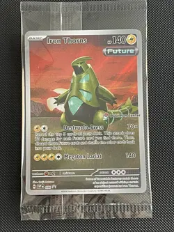 Pokemon Iron Thorns SVP 098 Pokemon Center Stamp Sealed Promo - Image 1