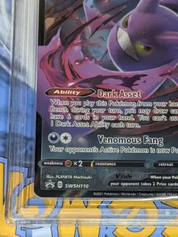 Crobat V SWSH110 Holo Rare V - 2019-22 Black Star Promos - BCCG 10 Pokemon TCG - Image 5