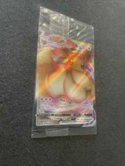 SEALED Eevee VMAX SWSH087 Black Star Promo Full Art Holo Pokemon TCG 2021 NM-M - Image 3
