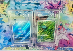 Wartortle 171/165 & Bulbasaur 166/165 - Pokemon English 151 - IR TAG 9's - PSA - Image 1