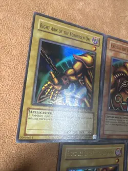 🔥 YUGIOH Exodia The Forbidden One SET (5 PIECES) ORIGINAL 2002 LOB-124 VLP/NM - Image 4