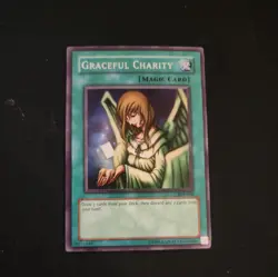 Graceful Charity SDP-040 Starter Deck: Pegasus Unlimited Yu-Gi-Oh! Card Holo - Image 1
