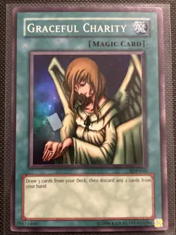 Graceful Charity SDP-040 Starter Deck: Pegasus Unlimited Yu-Gi-Oh! TCG NM/LP - Image 1