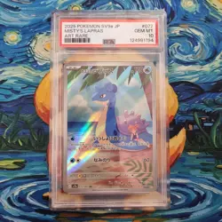 Misty's Lapras PSA 10 Heat Wave Arena sv9a AR 072/063 Japanese Pokemon Card - Image 1