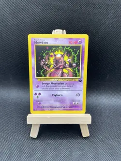 MINT/NM Condition Mewtwo Promo 14 Pokemon Card, Black Star Promo Rare - Image 1
