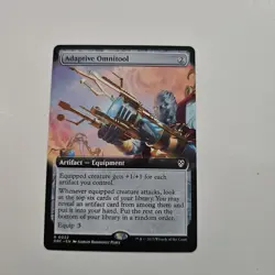 Adaptive Omnitool (Extended Art) Commander: Aetherdrift Regular Magic MTG - Image 1