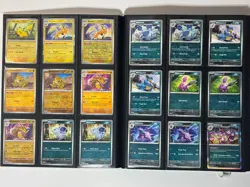 Pokemon 151 Complete Base Master Set in Binder - Image 4