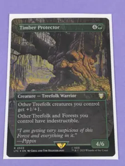 MTG: The Lord of the Rings: Timber Protector Borderless Foil #0533 Rare - NM - Image 1