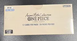 2025 ONE PIECE CARD GAME ENG ANIME 25TH COLLECTION EB02 BOOSTER BOX SEALED - Image 3