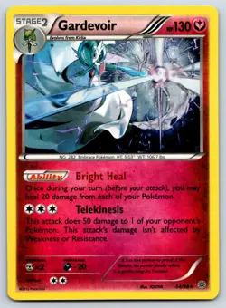 Gardevoir (Cosmos Holo) Ancient Origins 54/98 Rare Pokemon Card LP - Image 1