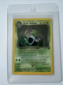 Dark Golbat 7/82 HOLO - Team Rocket - WOTC Pokemon TCG - LP - Image 1