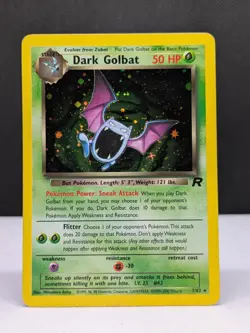Dark Golbat 7/82 | Team Rocket | Holo Rare | Pokemon TCG - Image 1