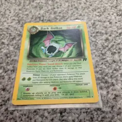 Pokemon Dark Golbat TCG Holo Rare Card 7/82 Team Rocket Series - Image 1