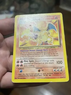 Charizard - (WotC Legendary Collection) 3/110 Deck Exclusives Regular - Image 4