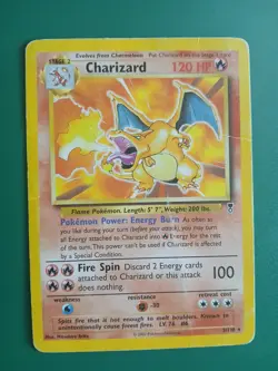 Charizard - (WotC Legendary Collection) 3/110 Deck Exclusives Regular - Image 1