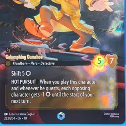 Goofy Galumphing Gumshoe Enchanted 223/204 Disney Lorcana Whispers In The Well - Image 2