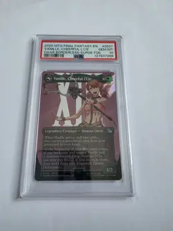Vanille, Cheerful l'cie Borderless Surge Foil PSA 10 Final Fantasy MTG - Image 1