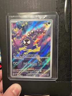 Pokemon TCG Gastly 177/162 Illustration Rare Holo SV05 Temporal Forces - Image 2