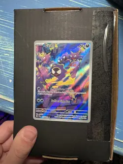 Pokemon TCG Gastly 177/162 Illustration Rare Holo SV05 Temporal Forces - Image 5