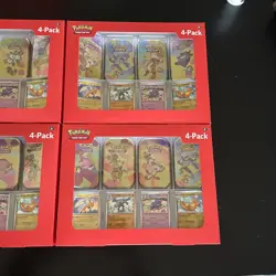 Pokemon 4 Pack Mini Tins + 4 Promo Cards - 151 SAMS CLUB EXCLUSIVE 4x Lot Of 4 - Image 3