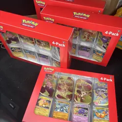 Pokemon 4 Pack Mini Tins + 4 Promo Cards - 151 SAMS CLUB EXCLUSIVE 4x Lot Of 4 - Image 4