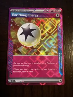 Pokemon Lot Of 3 Surging Sparks Trainer/ Energy Cards. Brand new from box - Image 2