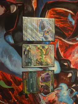 Pokemon Phanatasmal Flames Set of 23 Cards Including Charizard UPC Deck Box New - Image 2