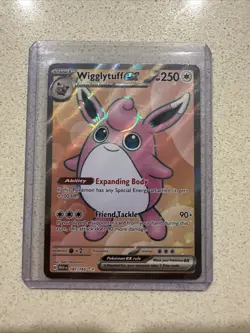 Wigglytuff ex - 187/165 Scarlet & Violet-151 - Ultra Rare - Pokemon TCG Card NM - Image 3
