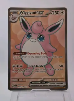 Wigglytuff ex - 187/165 - Scarlet & Violet-151 - Ultra Rare - Pokemon Card TCG - Image 1