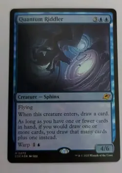 🇬🇧 Quantum Riddler - MTG EOE #072 Foil NM (Magic The Gathering) - Image 1