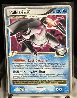 Pokemon TCG Palkia G LV.X 125/127 Platinum Holo Ultra Rare 2009 - Image 1