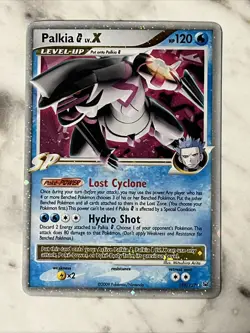Pokemon TCG Palkia G LV.X 125/127 Platinum Holo Ultra Rare 2009 - Image 3