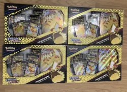 4x Pikachu VMAX Special Collection Box Crown Zenith Pokemon TCG Sealed - Image 1