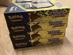 4x Pikachu VMAX Special Collection Box Crown Zenith Pokemon TCG Sealed - Image 3