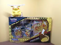 Pokemon TCG Crown Zenith Pikachu VMAX Special Collection Box New & Sealed! 820650851889 - Image 1
