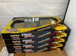 Pokemon Crown Zenith Pikachu Vmax Special Collection Box Brand New Sealed X 4 - Image 2