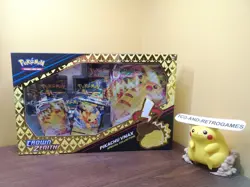 Pokemon TCG Crown Zenith Pikachu VMAX Special Collection Box New & Sealed! 820650851889 - Image 1