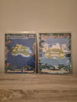 Pokemon TCG Southern Islands Japanese Complete Set 18 Cards In Binders EXCELLENT - Image 1